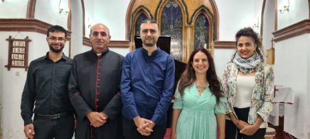 حفل تكريمي للقس صموئيل فانوس راعي الطائفة الانجيلية الأسقفية بالرملة 